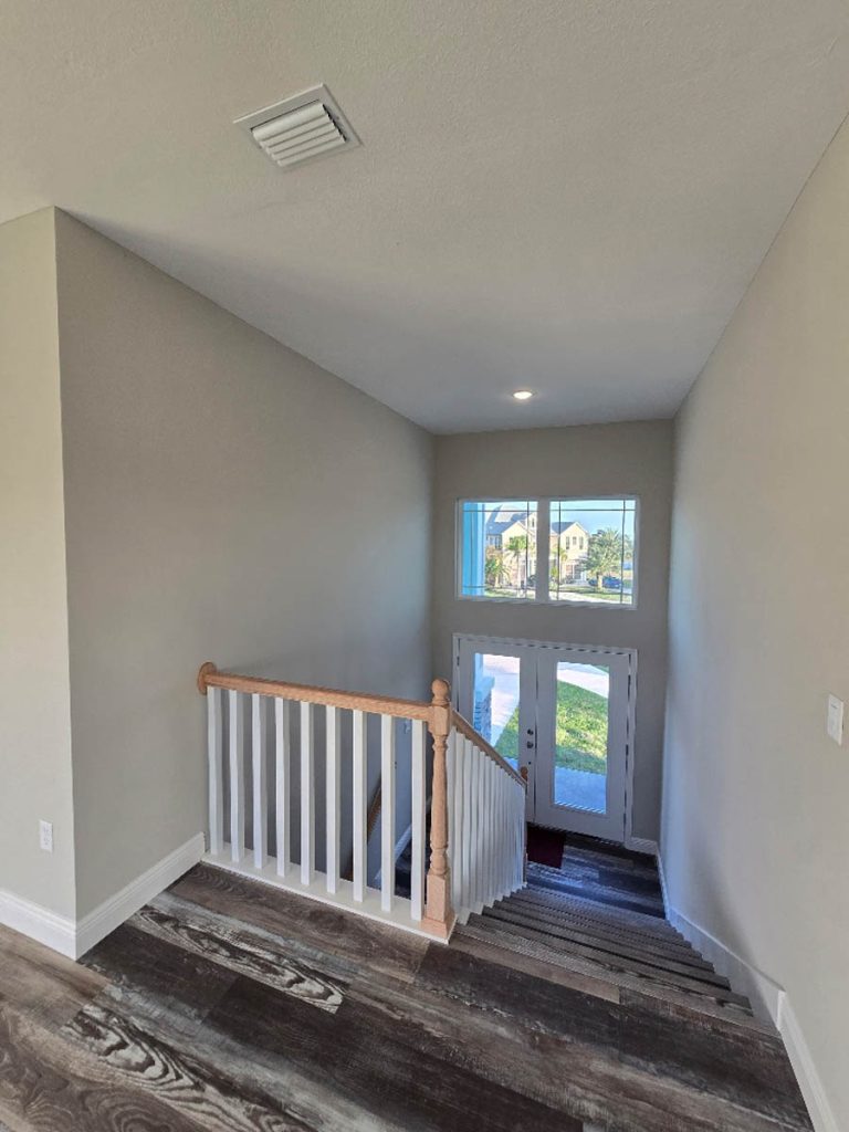 coastal cabana stairs